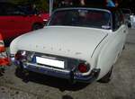 Heckansicht eines Ford Taunus P3 in der Karosserieversion zweitürige Limousine aus dem Jahr 1961. Oldtimertreffen an der Bleibergquelle Velbert am 22.09.2024.