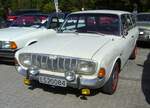 Ford Taunus P5 17M Turnier. Diesem Taunus P5 Turnier sieht man schon äußerlich sein hartes Arbeitsleben in Norwegen an. Oldtimertreffen an der Bleibergquelle Velbert am 22.09.2024.