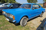 Hier zu sehen ist ein Ford Taunus XL, welcher Anfang September 2024 in Jarmen geparkt war.