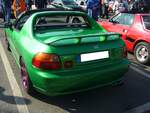 Heckansicht eines Honda CRX del Sol. Oldtimerbrunch am Cafe del sol in Gelsenkirchen am 09.03.2025.