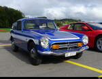 Blau / Weisser Honda 800 S am Oldtimer Treff in Bleienbach am 2024.09.29