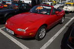 Mazda MX5. Bauj. 1994. 1598ccm und 85kW. Foto:32. Oldtimertage Berlin-Brandenburg; 13.05.2019