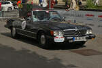 Mercedes Benz 380 SL, BJ 1984, war als Teilnehmer bei der Luxemburg Classic dabei.