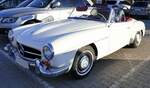 Mercedes Benz 190SL, Sportwagen mit 1,9 Liter Ottomotor und 105PS, Vmax.173Km/h, gebaut von 1955-63, Sept.2024