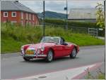 MGA Roadster, Bj 1959,  nahm ebenfals am 30.06.2013 an der Rotary Castle Tour in Luxemburg teil.