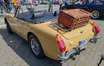 =MG Midget Cabrio, gesehen bei der Oldtimerveranstaltung in Frankenberg/Eder im Mai 2024