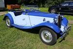 MG, britischer zweisitziger Roadster, gepflegter Oldtimer, Sept.2024