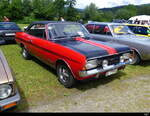 Oldtimer Opel Commodore GS-E am Oldtimertreffen in Orpund/BE am 2024.06.23