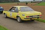 Heckansicht des Opel Commodore GS/E bei der Luxemburg Classic Rallye.