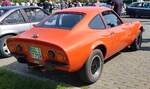 =Opel GT J steht bei der Oldtimerveranstaltung in Frankenberg/Eder. Mai 2024