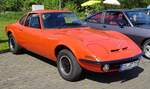 =Opel GT J steht bei der Oldtimerveranstaltung in Frankenberg/Eder. Mai 2024