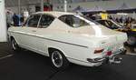 =Opel Kadett B Coupe, steht bei den Retro Classics in Stuttgart, 03-2019