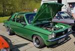 =Opel Kadett C Aero steht bei der Oldtimerveranstaltung in Frankenberg/Eder. Mai 2024 