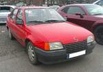 Opel Kadett E1 Stufenheck-Limousine.