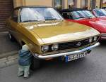 =Opel Manta A, ausgestellt bei den Fladungen Classics 2023 im Juli 23