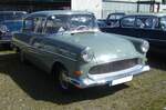 Opel Rekord P1 in der Karosserieversion zweitürige Limousine, gebaut von 1957 bis 1960.