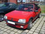 Peugeot 205CTI Cabriolet, wie es von 1986 bis 1995 gebaut wurde.