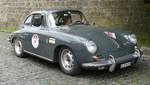=Porsche 356 C, Bj. 1964, 1600 ccm, 75 PS, steht in Fulda anl. der SACHS-FRANKEN-CLASSIC im Juni 2019