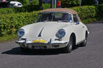 Porsche 356, gesehen nahe Rastpunkt in Lieler. ACL Classic Tour 09.05.2024.