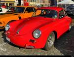 Roter Porsche 90 Super (356) am Oldtimer Treffen in Büren an der Aare am 2024.09.01