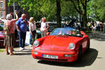 Porsche 911 (964) Carrera Speedster (1994), , beim Frühlingserwachen Oldtimer-IG Grenzland auf dem Gelände des Sportpark Loherhof Geilenkirchen 1.5.24