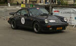 Porsche 911 Carrera 3,2; BJ 1982; aufgenommen in der Stadt Luxemburg, nahe dem Endziel der Luxemburg Classic.