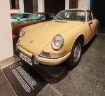 =Porsche 912, Bj. 1966, 1582 ccm, 90 PS, gesehen im Museum PROTOTYP in Hamburg, 09-2024 