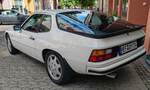 =Porsche 924 S, Bj. 1987, 2500 ccm, 160 PS!, steht auf der Ausstellungsfläche beim Hünfelder Stadtfest im August 2024