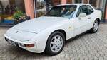 =Porsche 924 S, Bj. 1987, 2500 ccm, 160 PS!, steht auf der Ausstellungsfläche beim Hünfelder Stadtfest im August 2024