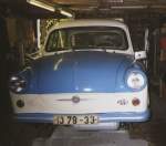 Mein Trabant P50 Bj. 1960 im wiederaufbau.
Das Fahrzeug habe ich vollstndig zerlegt
und komplett neu aufgebaut.
