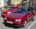 Seat Ibiza II in Weinrot.