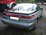 Heckansicht eines Subaru SVX. 10. Oldtimertreffen des AMC Duisburg am 25.08.2024 am LaPaDu Duisburg.