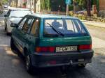 Rückansicht: Suzuki Swift mk2  Polynesian Green .