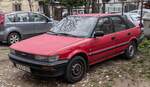 Toyota Corolla E90 Liftback (Fließheck) gesehen in März, 2024.