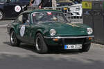 Triumph GT 6 MK 3, BJ 1971, war als Teilnehmer bei der Luxemburg Classic dabei.