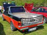 =VW Caddy, gesehen bei der Oldtimerveranstaltung in Frankenberg/Eder.