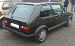 Heckansicht eines VW Golf 1 MK2 GTI  Pirelli .