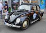 =VW Käfer, ausgestellt beim Sockenfest in Lauterbach, 09-2018