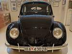 =VW 39 Vorserien-Volkswagen, Bj. 1939, 985 ccm, 23 PS, gesehen im Museum PROTOTYP in Hamburg, 09-2024.