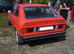 Heckansicht eines VW Scirocco 1 MK1 LS.