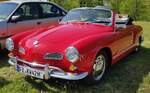 =Karmann Ghia, gesehen bei der Oldtimerveranstaltung in Frankenberg/Eder. Mai 2024