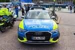 Polizei Stuttgart Audi A6 Streifenwagen am 07.07.24 beim Blaulichttag in Stuttgart