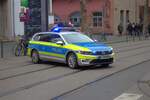 Polizei Frankfurt VW Passat am 15.02.25 in der Innenstadt