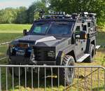 Lengo BearCat, Geländefahrzeug der Luxemburgischen Polizei, gesehen am Tag der Rettungsdienste in Echternach.