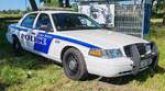 =Ford als Polizeifahrzeug steht beim US-CAR-TREFFEN in Bardowick, 06-2024