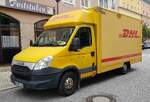 =Iveco Daily von DHL auf Zustelltour in Bad Reichenhall, 06-2022