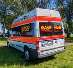 =Ford Transit des ASB KV LÜNEBURG eingesetzt beim US-CAR-TREFFEN in Bardowick, 06-2024