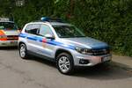 DRK Bergwacht Darmstadt VW Tiguan am 23.07.23 beim Tag der offenen Tür 