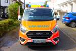 DRK Frankfurt Ford Transit GW-MANV am 14.09.24 beim Tag der offenen Tür in Enkheim