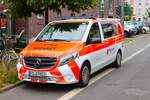 Malteser Frankfurt Mercedes Benz Vito NEF (Johannes Frankfurt 4/82-2) am 02.06.24 in Frankfurt an der BLW4